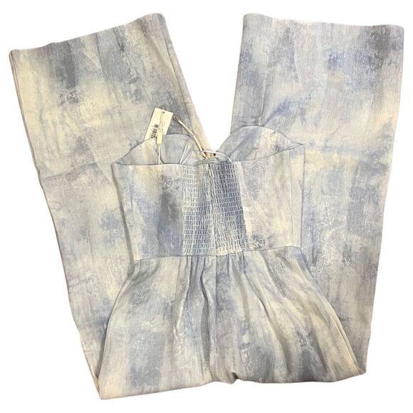 Petersyn Bruna Grotto strapless wideleg jumpsuit Size XS,NWT - Picture 9 of 16